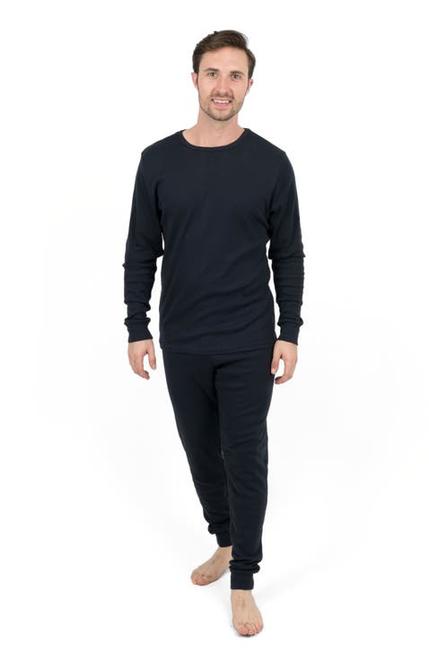 Men's Cotton Solid Matching Family Pajamas