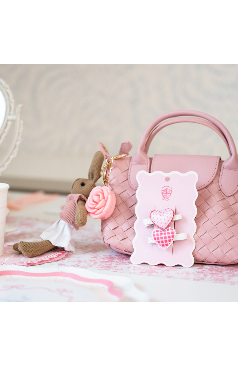 Daydream Society Love Birds Heart Hair Clip Set, Alternate, color, Assorted Pre-Pack