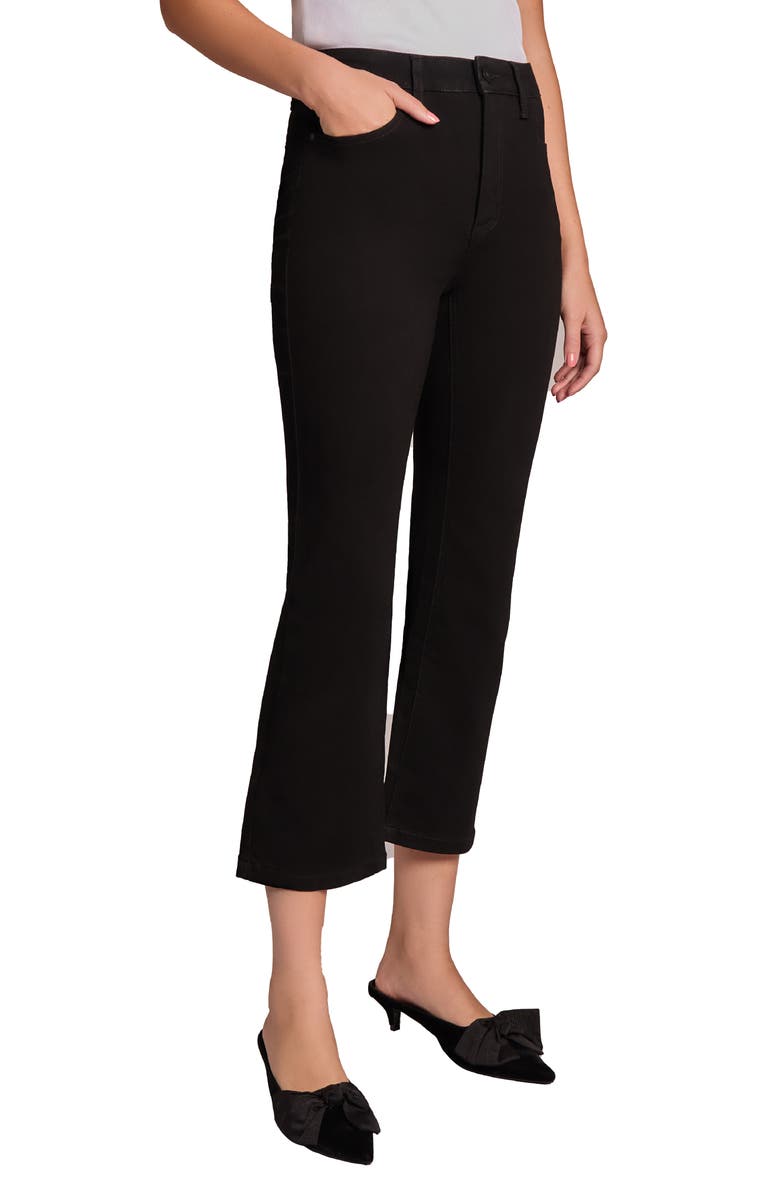 Jones New York High Waist Crop Kick Flare Jeans, Alternate, color,