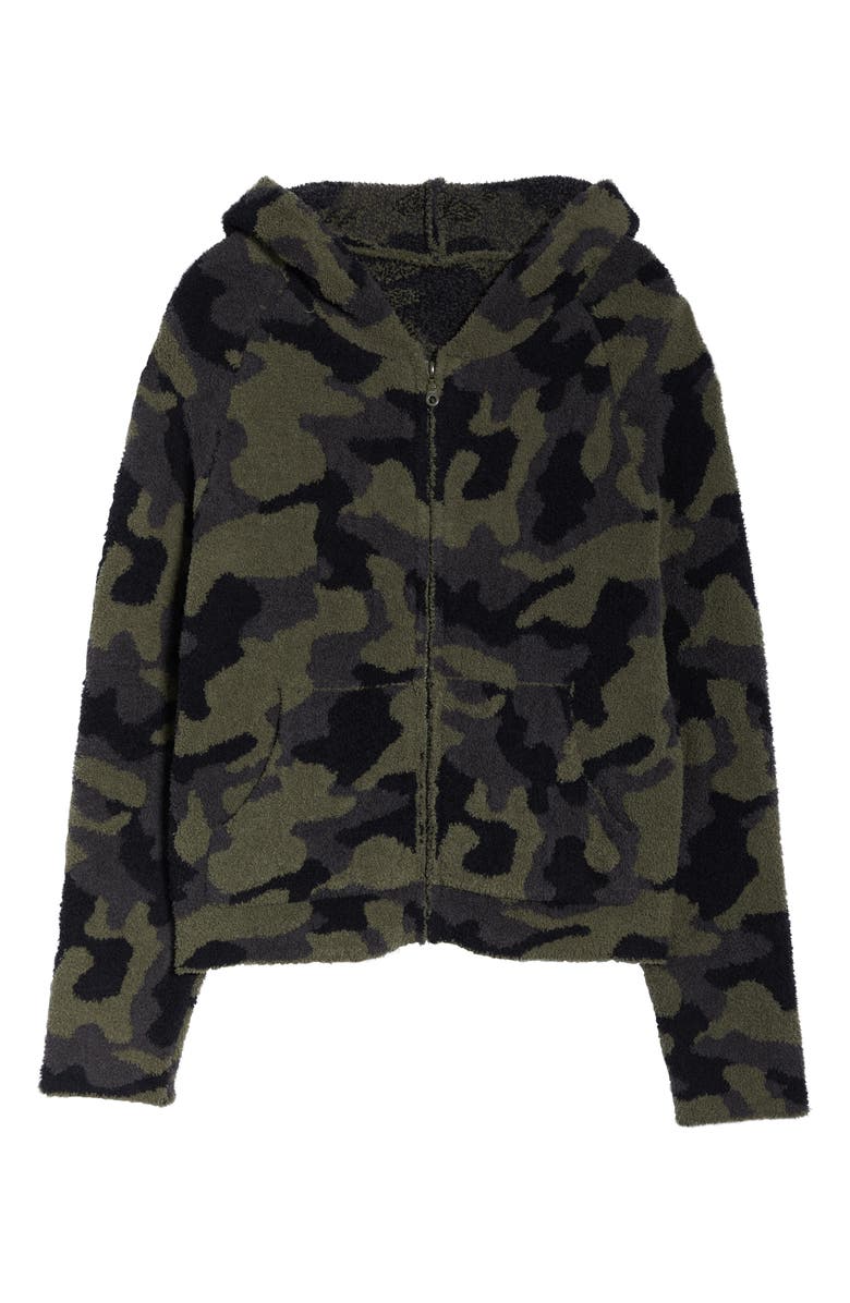 Barefoot Dreams<sup>®</sup> CozyChic<sup>™</sup> Camo Zip Hoodie, Alternate, color,