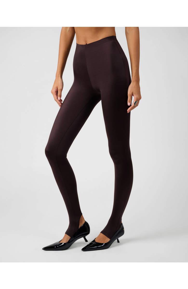 WeWoreWhat Spandex Leggings, Alternate, color, Dark Brown