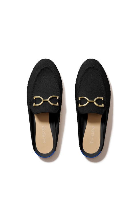 Double Bit Bouclé Loafer Mule (Women)