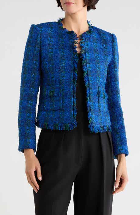 Angelina Check Tweed Jacket