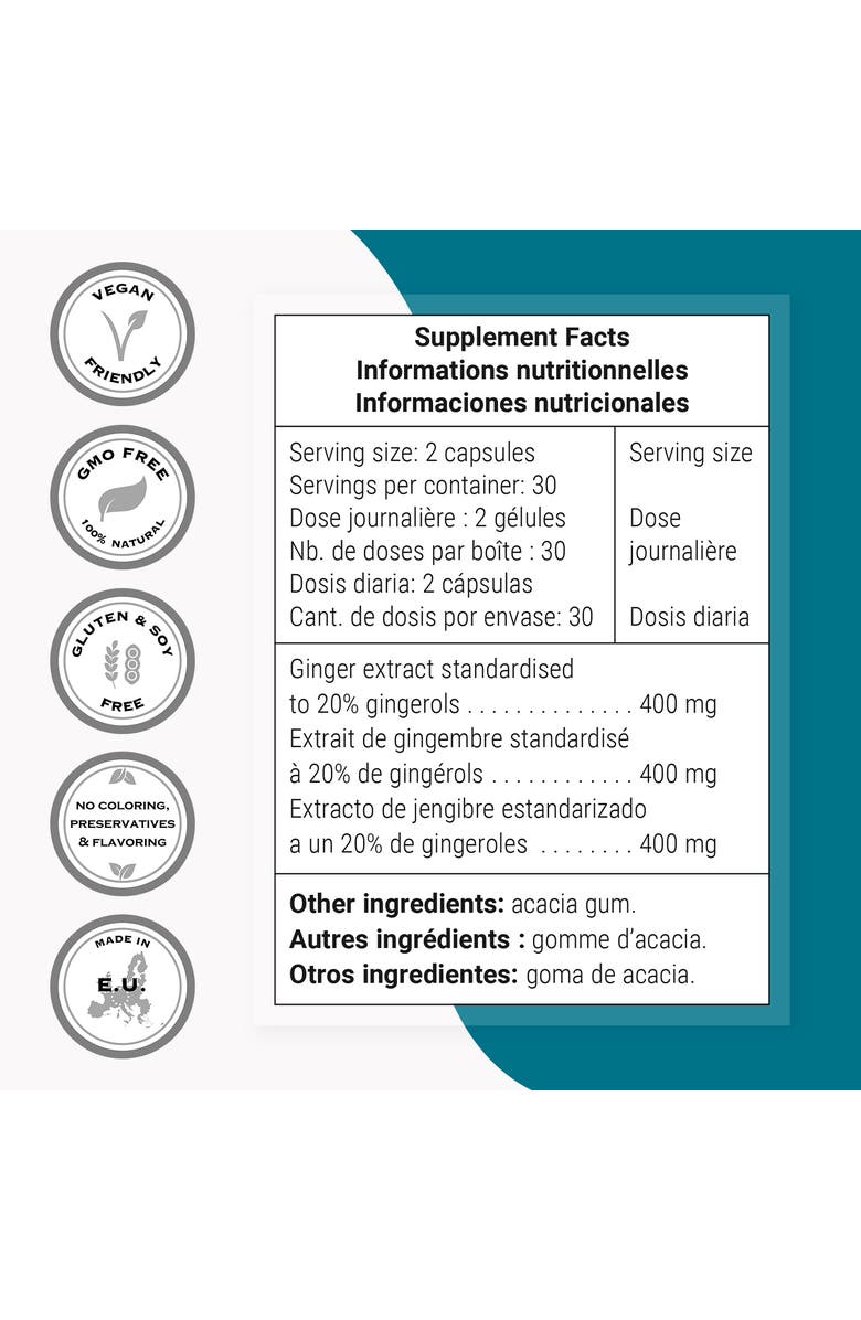 SuperSmart Super Gingerols 400mg, Alternate, color, NO COLOR