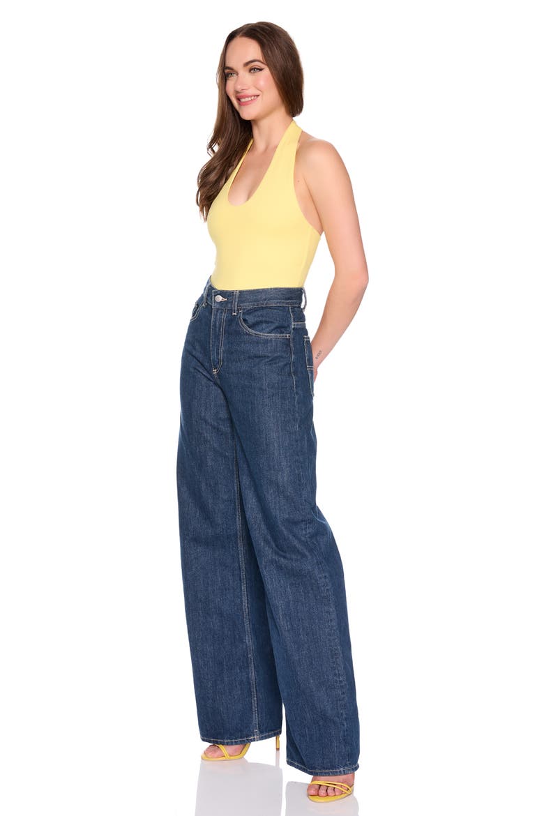 The Halter Tank, Alternate, color, LEMON ZEST