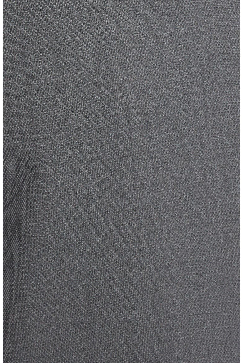 Single Pleat Crop Wool Trousers, Alternate, color, MEDIUM GREY