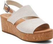 TOMS Claudine Platform Wedge Sandal