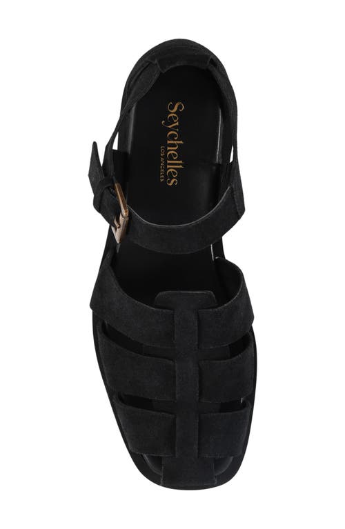 Seychelles The Blues Fisherman Sandal In Black