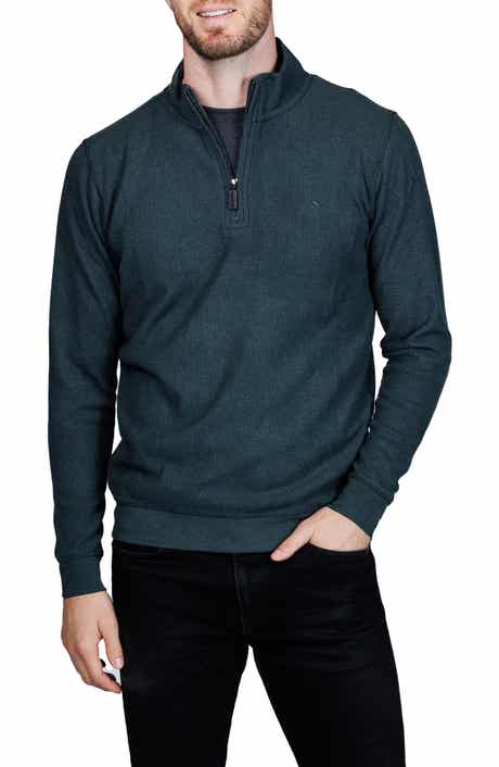 TailorByrd Quarter Zip Cozy Knit Pullover