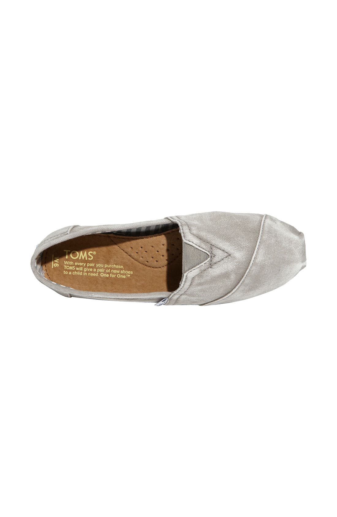 Stonewashed Twill Slip-On, Alternate, color, GREY