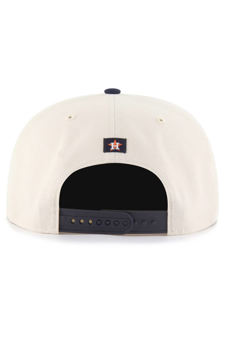 Men's '47  Cream Houston Astros Payson Captain Adjustable Hat, Alternate, color, Cream