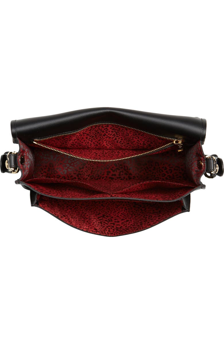 Longchamp Mademoiselle Calfskin Leather Shoulder Bag, Alternate, color,