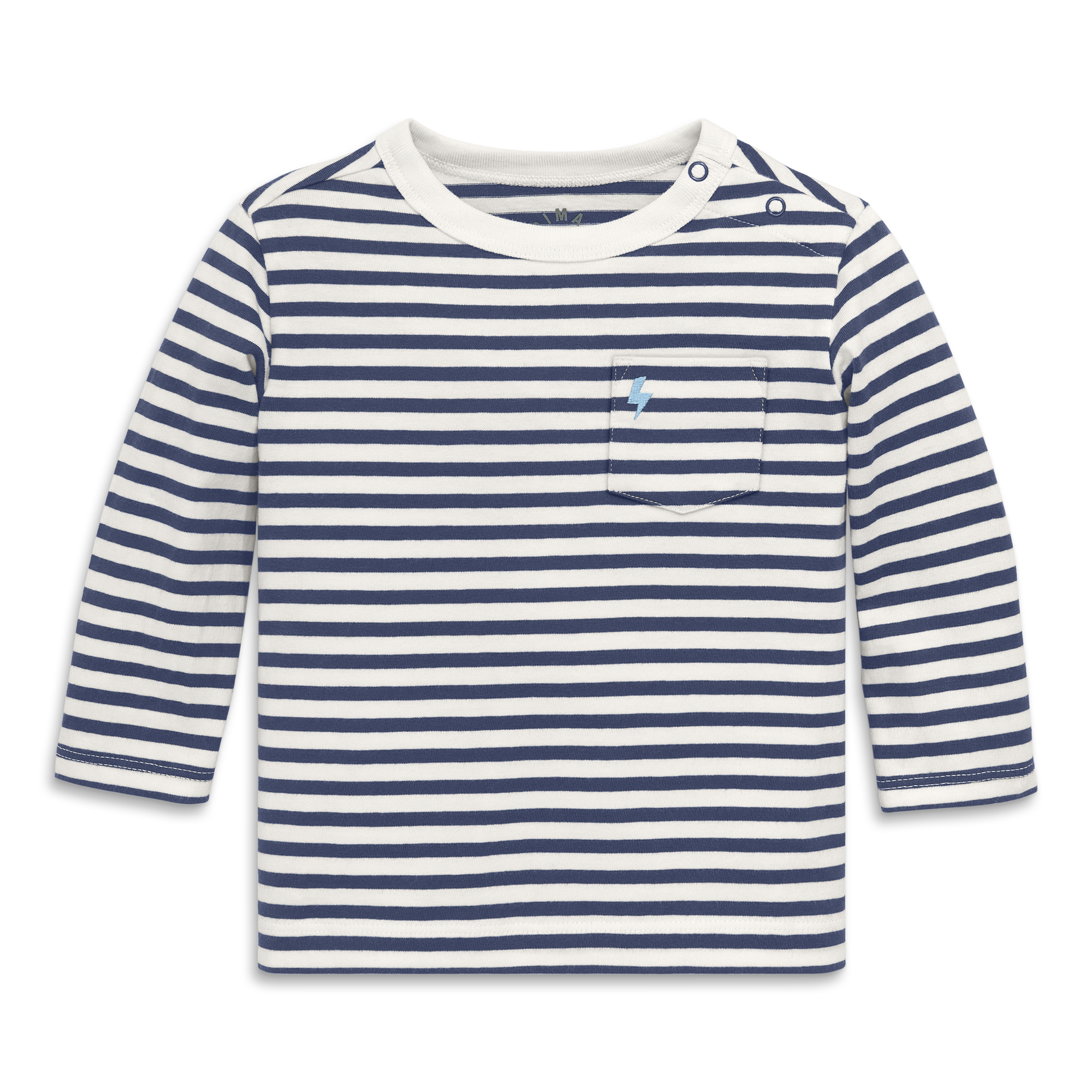 Ivory Sunwashed Navy Stripe