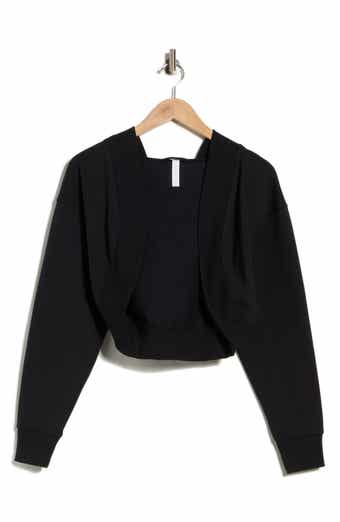 Hooded Fleece Shrug