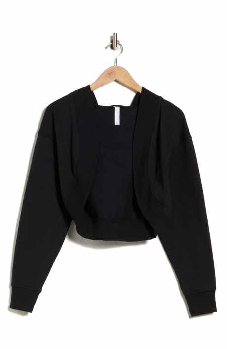 Hooded Fleece Shrug