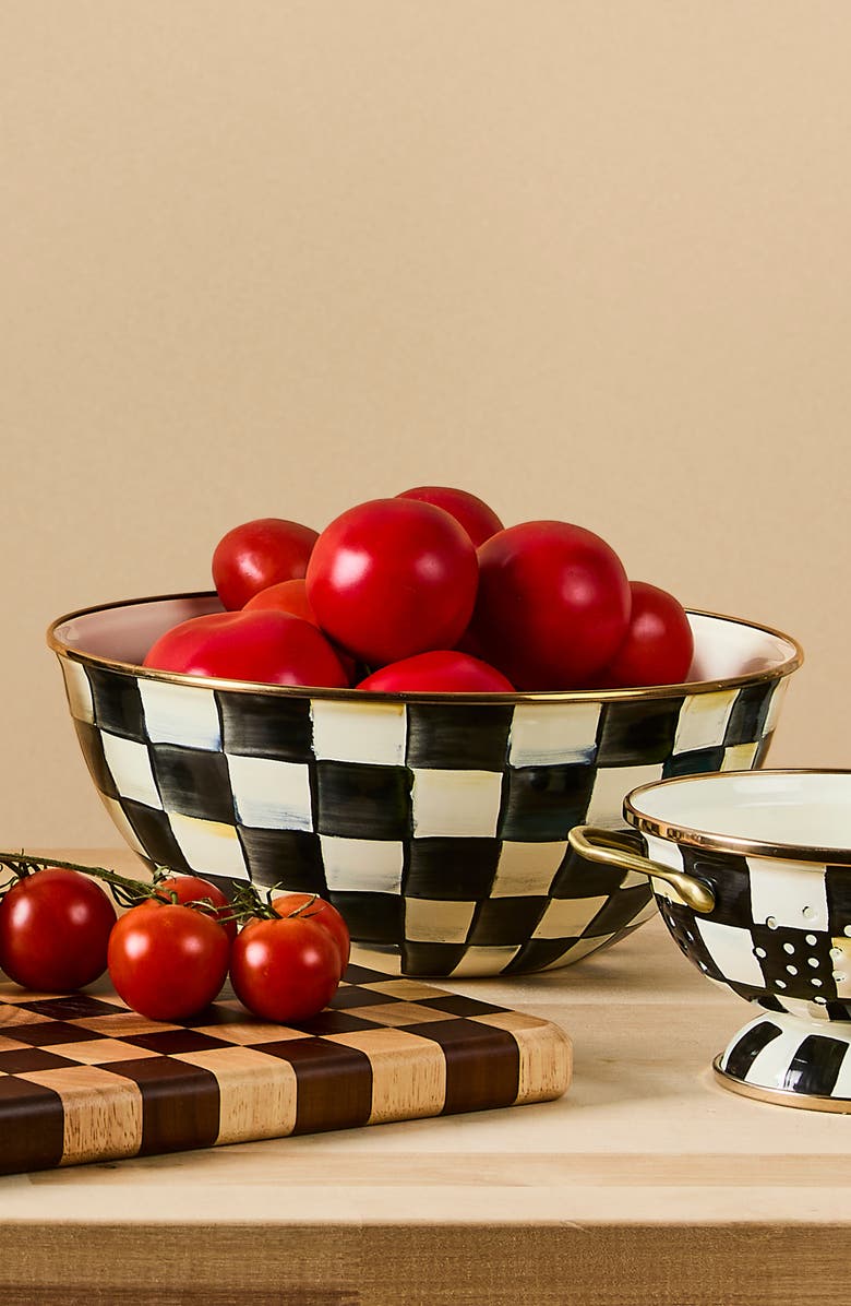 MACKENZIE CHILDS Courtly Check Large Everyday Bowl, Alternate, color, Courtly