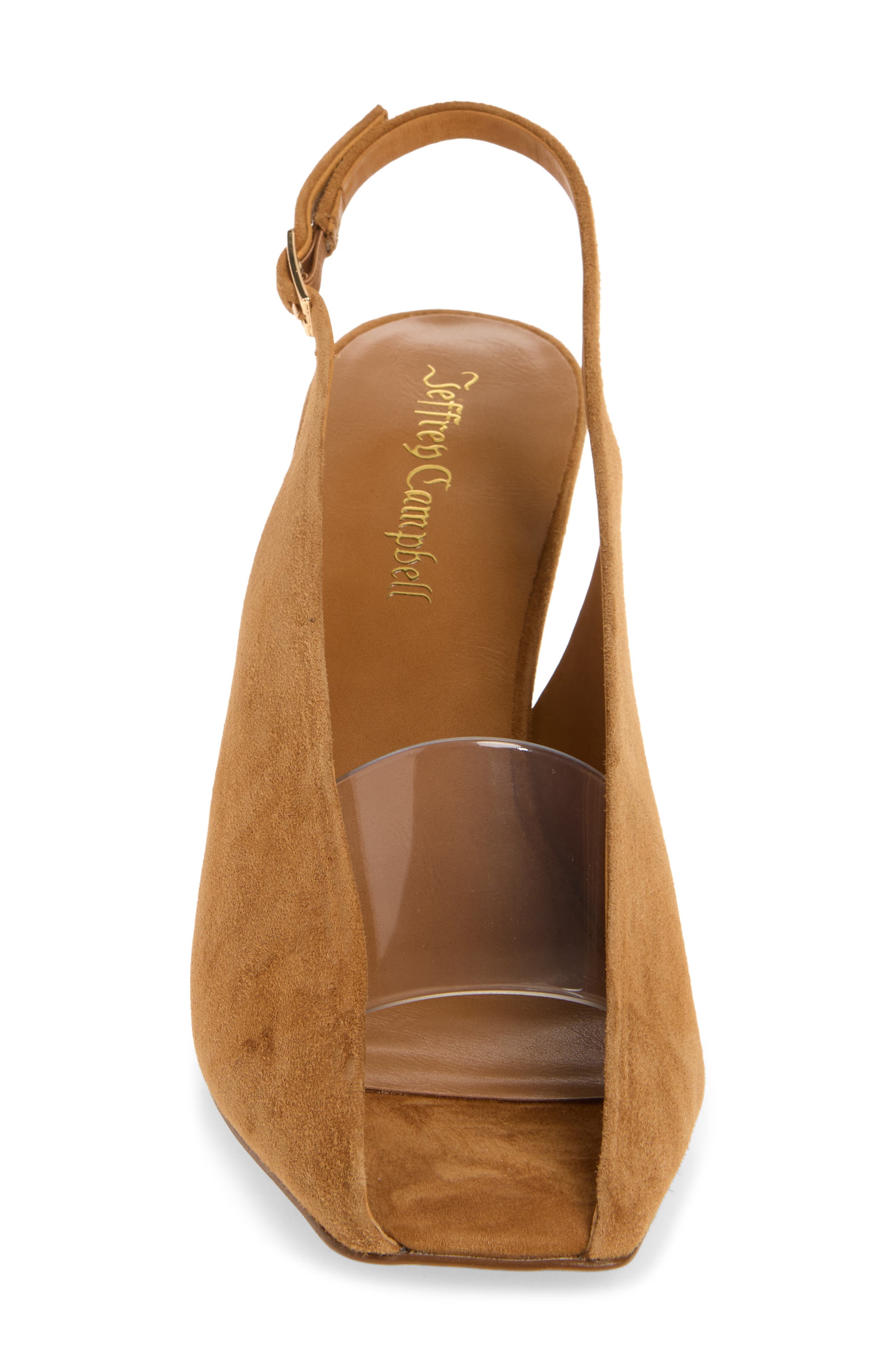 Jeffrey Campbell Patrizia Slingback Pump, Alternate, color, Tan Suede