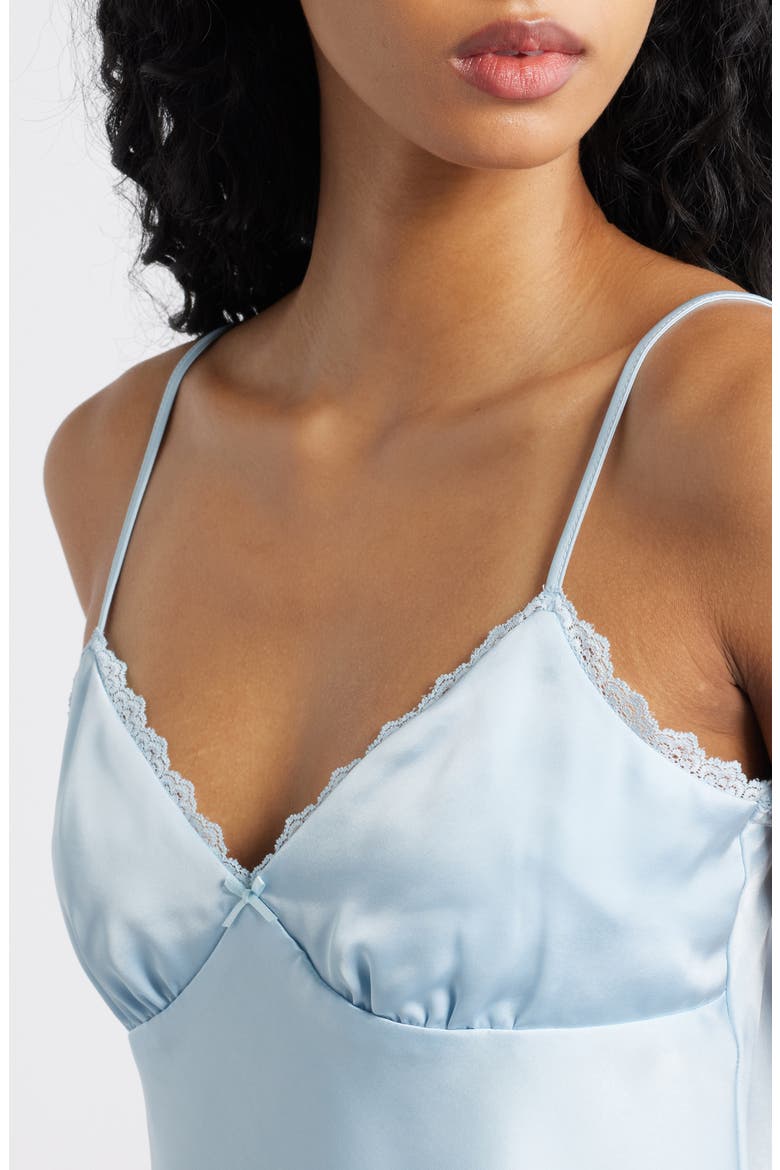 Lace Trim Camisole, Alternate, color, BLUE SKYRIDE