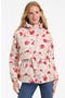  Ivory Latte Tossed Floral