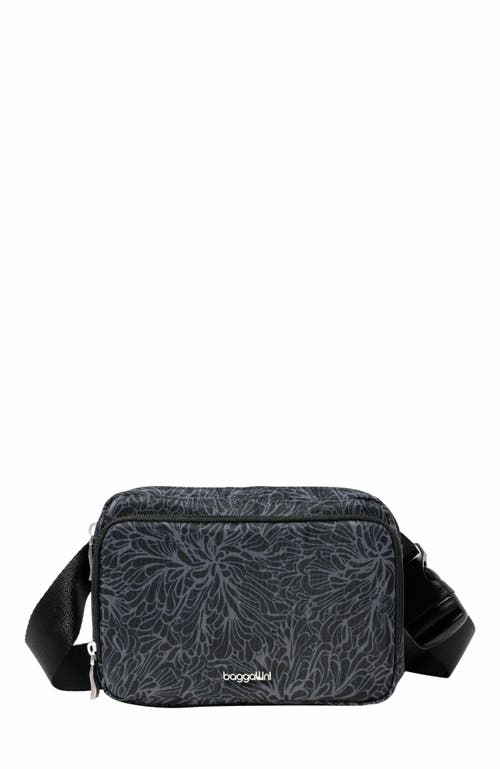 BAGGALLINI Modern Belt Bag Sling in Midnight Blossom 