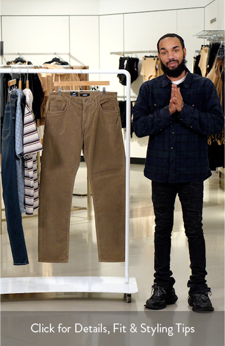 Zach Straight Leg Corduroy Pants, sales video thumbnail