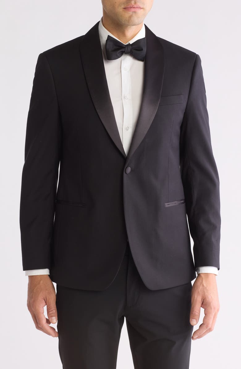 Ike Behar Stretch Tuxedo Jacket, Main, color,
