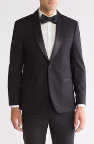Ike Behar Stretch Tuxedo Jacket