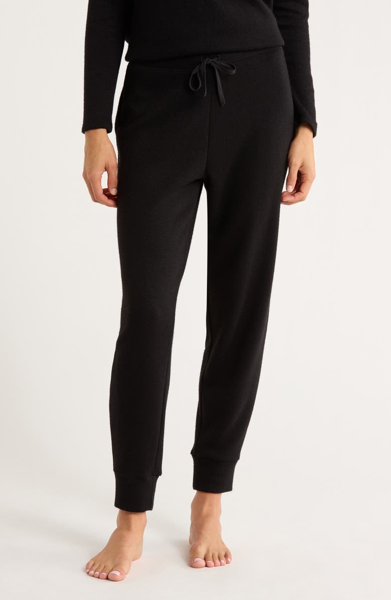 Natori Himalaya Joggers, Main, color, Black