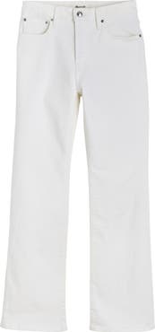 Madewell Stretch Flare Crop Jeans