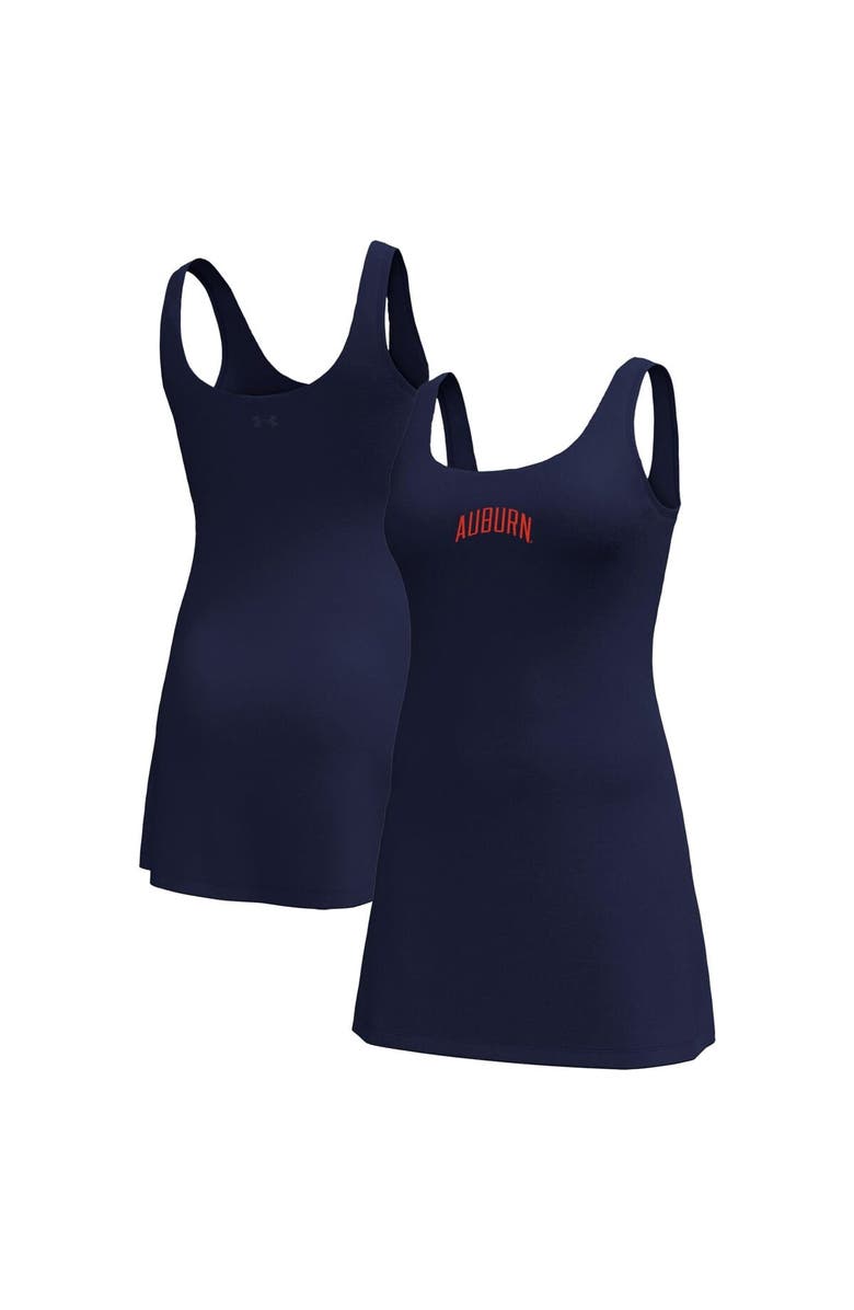 Under Armour Women's Under Armour  Navy Auburn Tigers Gameday Motion Active Dress, Main, color, Navy