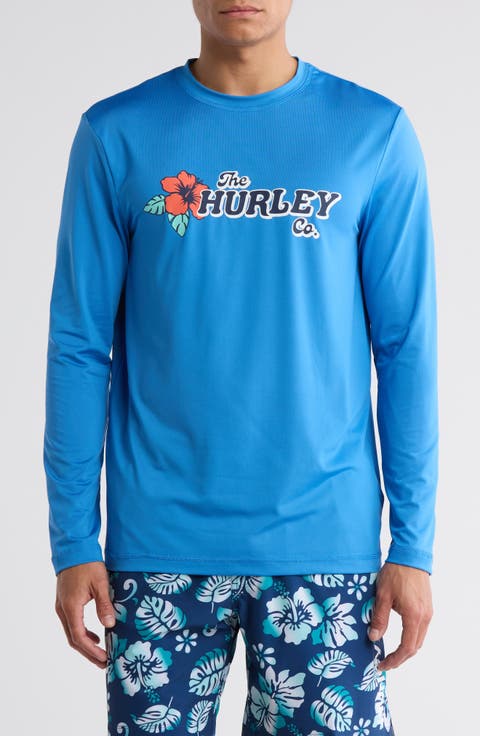 Men's Hurley Rashguards | Nordstrom Rack