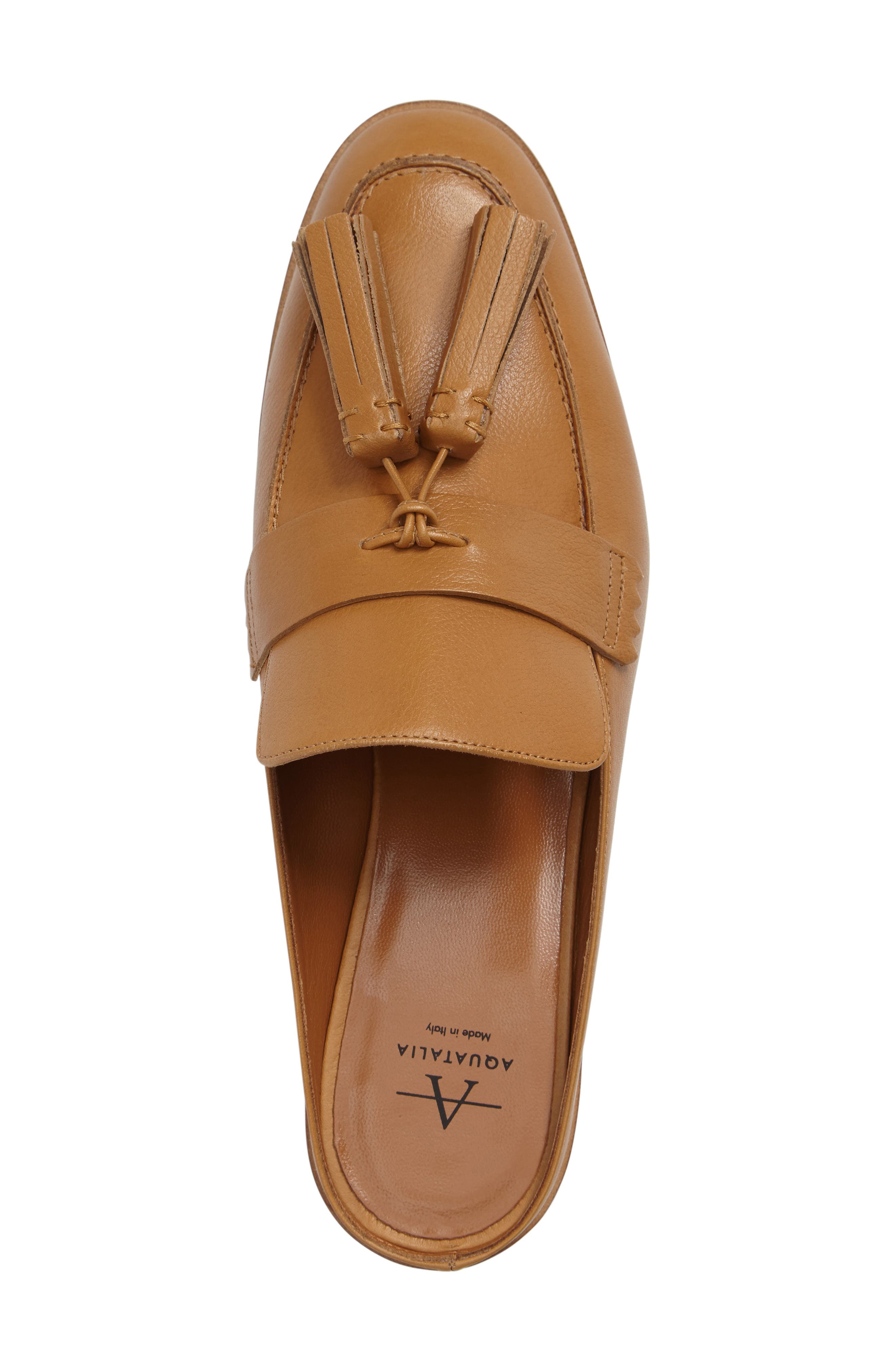 Aquatalia Stella Loafer Mule, Alternate, color, 