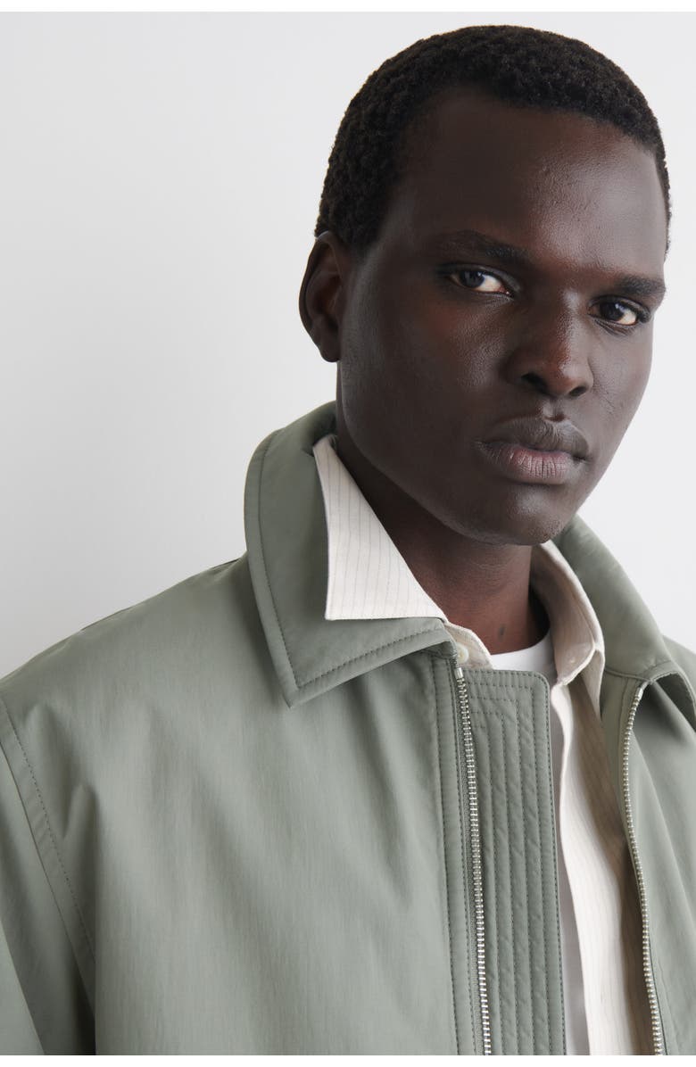 COS Padded Nylon Utility Jacket, Alternate, color, Sage Green