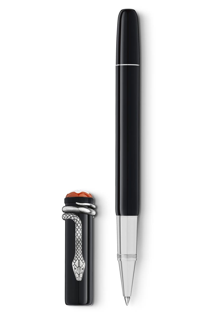 Montblanc Heritage Collection Rouge et Noir Special Edition Rollerball Pen, Main, color, Black