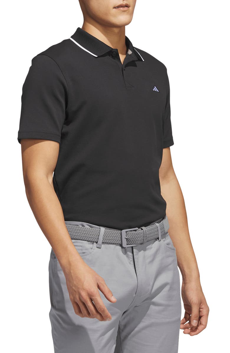 adidas Golf Go-To Cotton Blend Piqué Golf Polo, Alternate, color, 