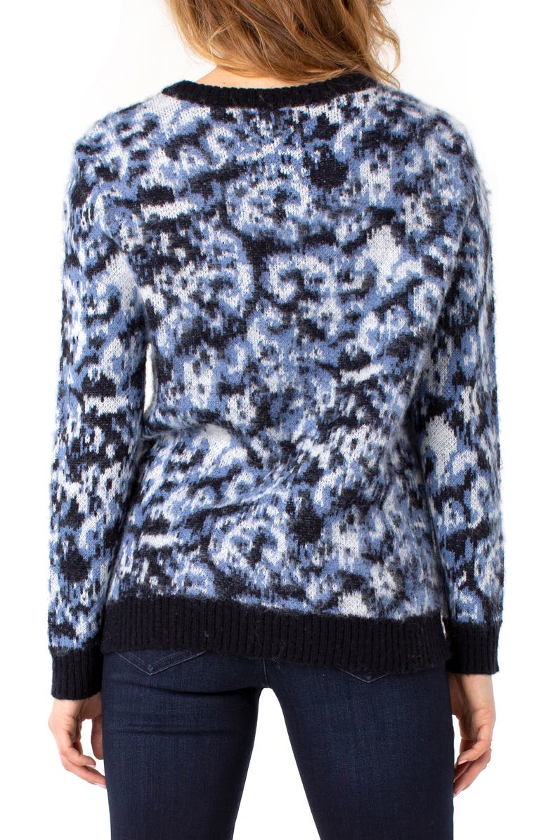 Liverpool Los Angeles V-Neck Sweater, Alternate, color,