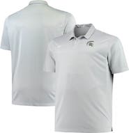 Nike Men's Nike Heathered Gray Michigan State Spartans Big & Tall Performance Polo
