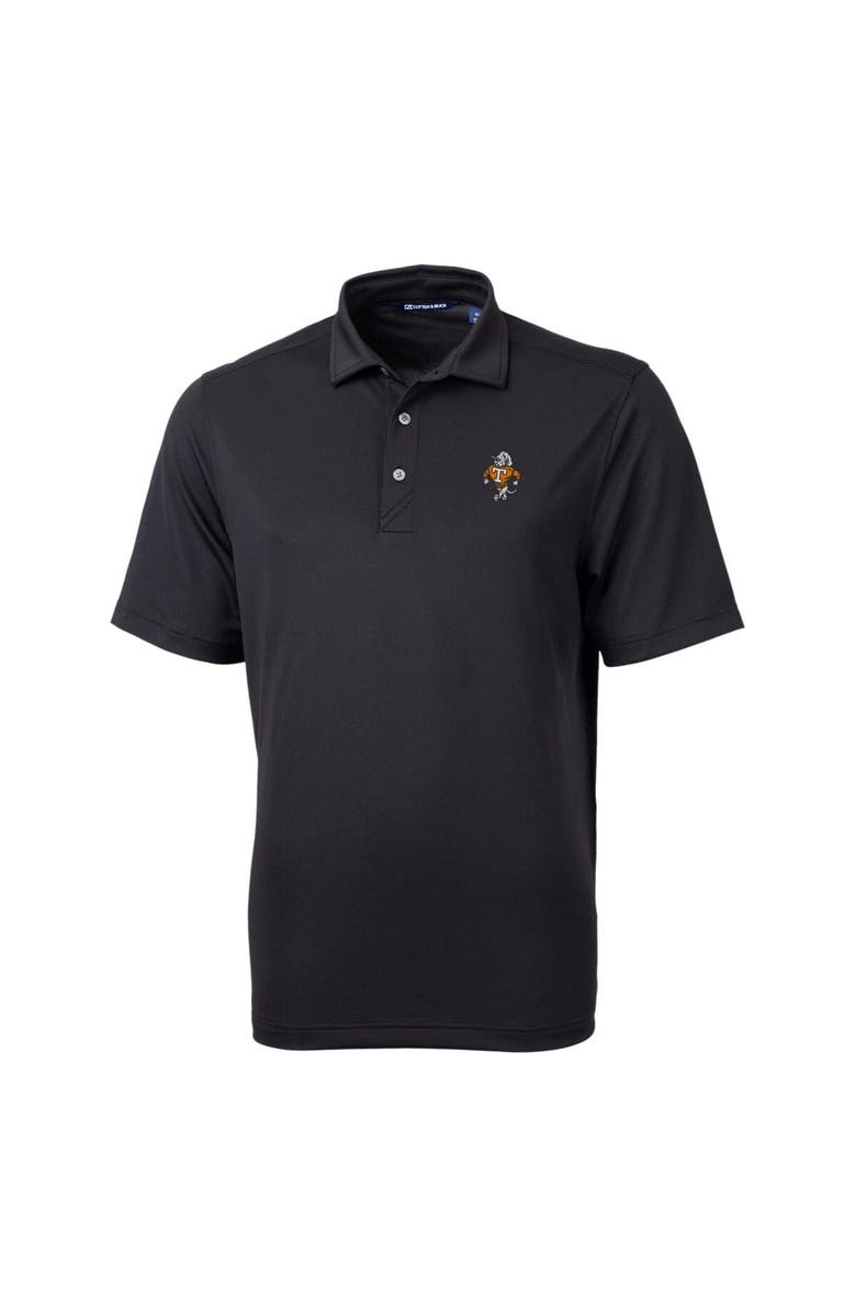Cutter & Buck Men's Cutter & Buck Black Tennessee Volunteers Big & Tall Virtue Eco Pique Recycled DryTec Polo, Alternate, color, 