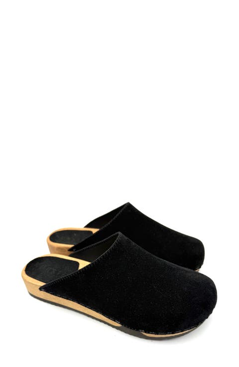 Ella Suede Clogs (Women)