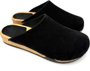 KUNSTEN Ella Suede Clogs