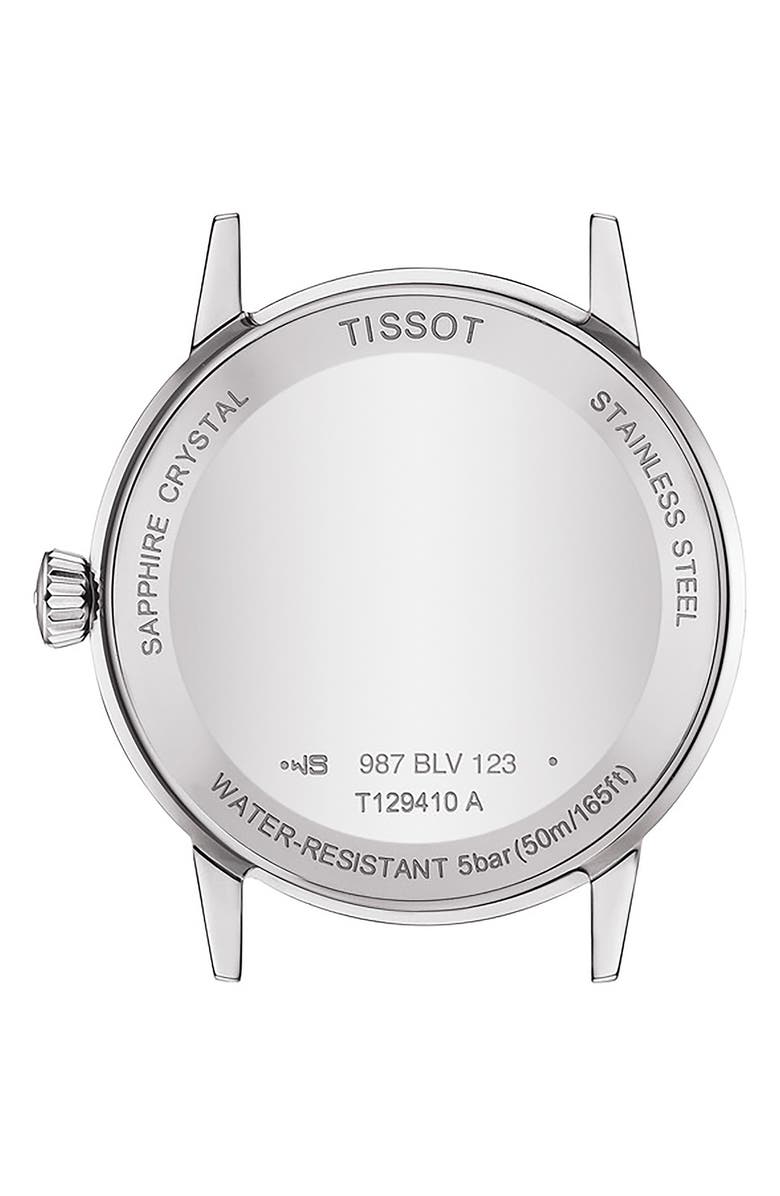 Tissot Classic Dream Bracelet Watch, 42mm, Alternate, color, Black