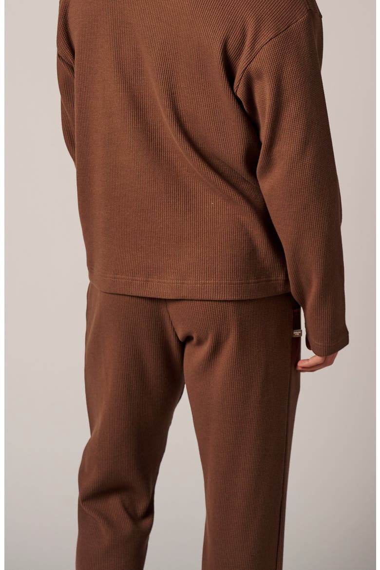 Cozy Cotton Sweatpants, Alternate, color, Hazelnut