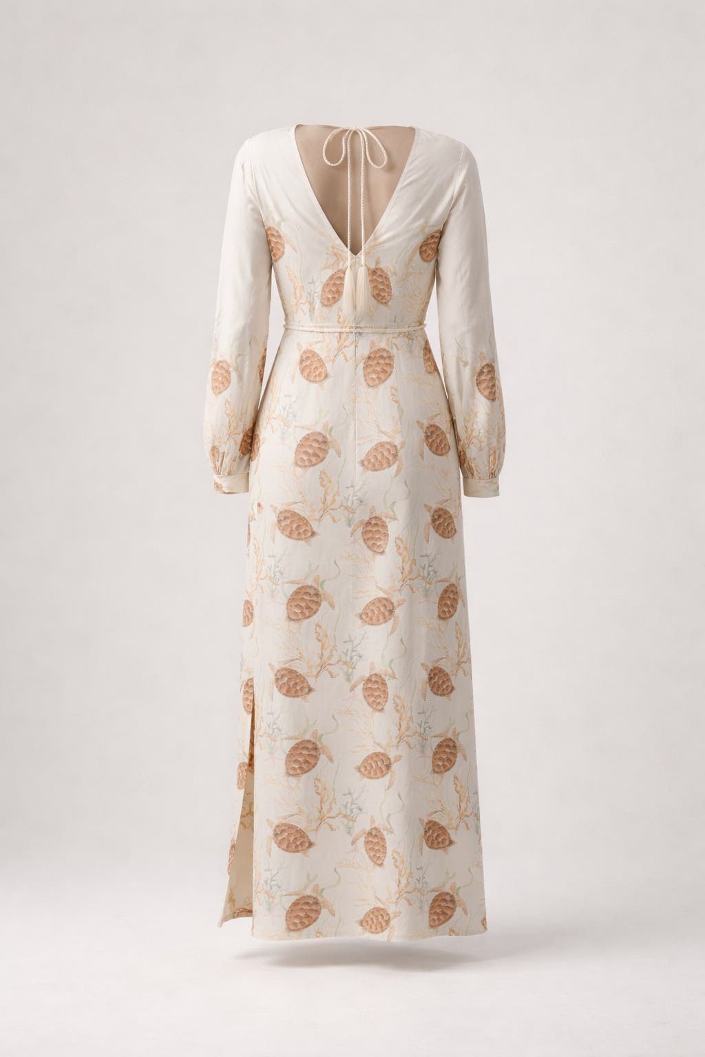Maroa Linen-blend Printed Maxi Dress - image 2