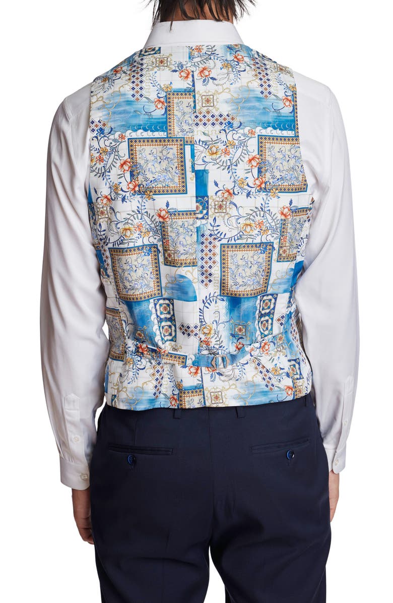 PAISLEY & GRAY Eaton Modern Fit Vest, Alternate, color, Naval Blue