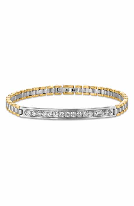 Esquire Two-Tone Diamond Bracelet