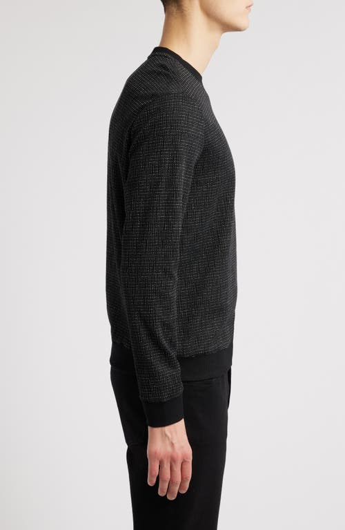 Robert Barakett Mawson Crewneck Sweatshirt In Black