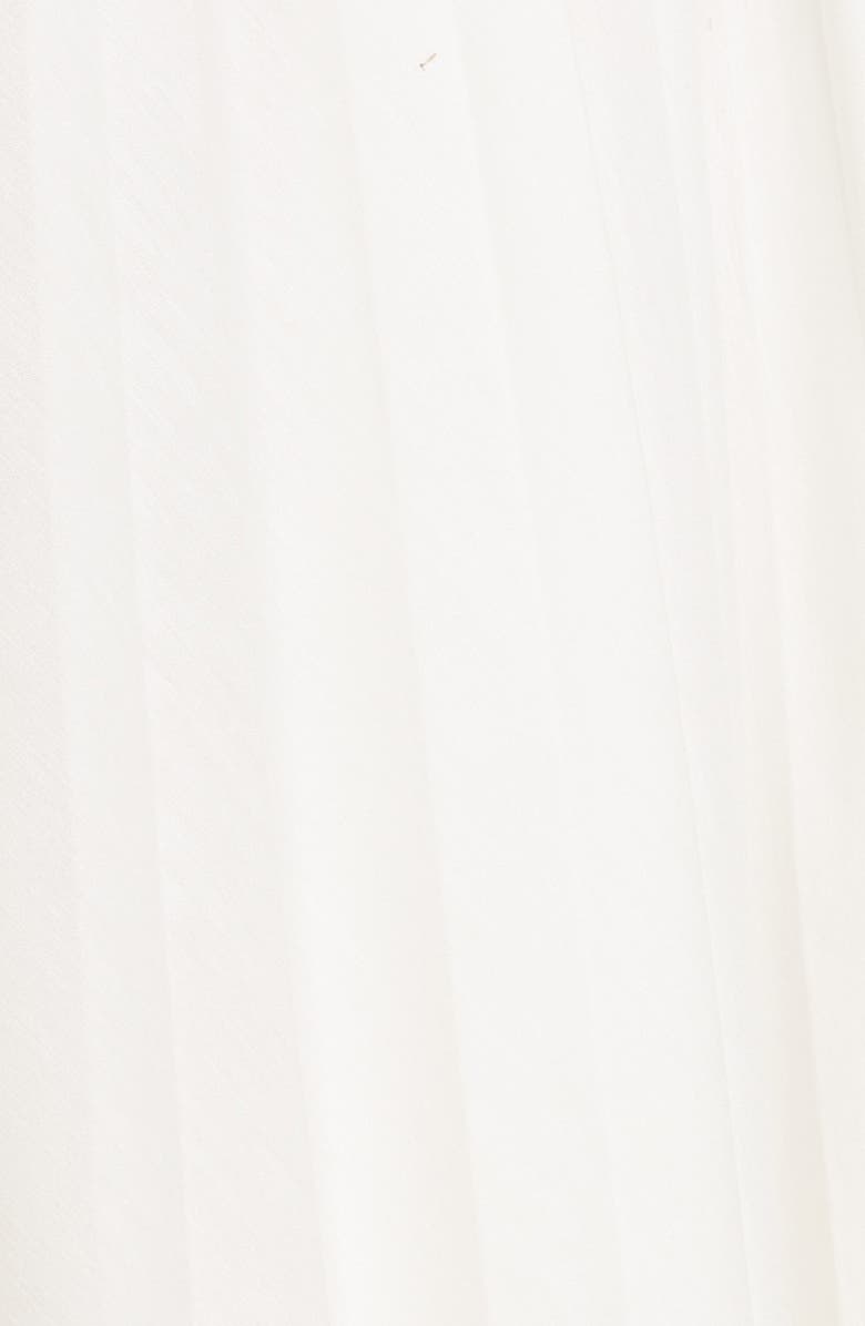 Rebecca Taylor Smocked Sleeveless Dress, Alternate, color, Porcelain