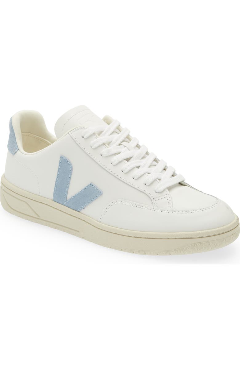 Veja V-12 Low Top Sneaker, Main, color, Extra White Steel