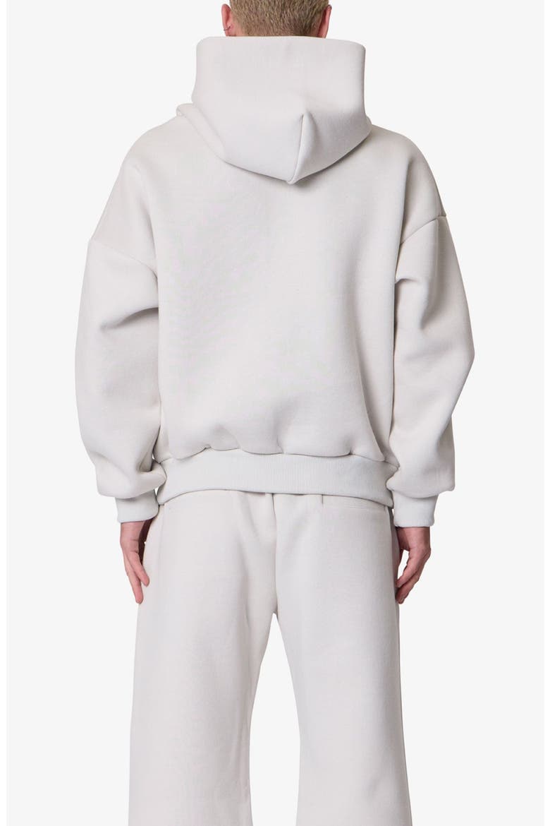 Stiff Scuba Knit Lounge Hoodie, Alternate, color, GREY