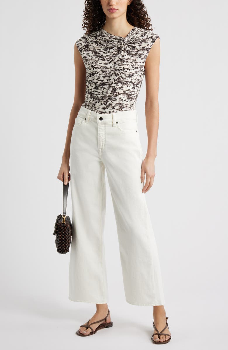 Nordstrom Stella High Waist Wide Leg Jeans, Alternate, color, Virginia Wash